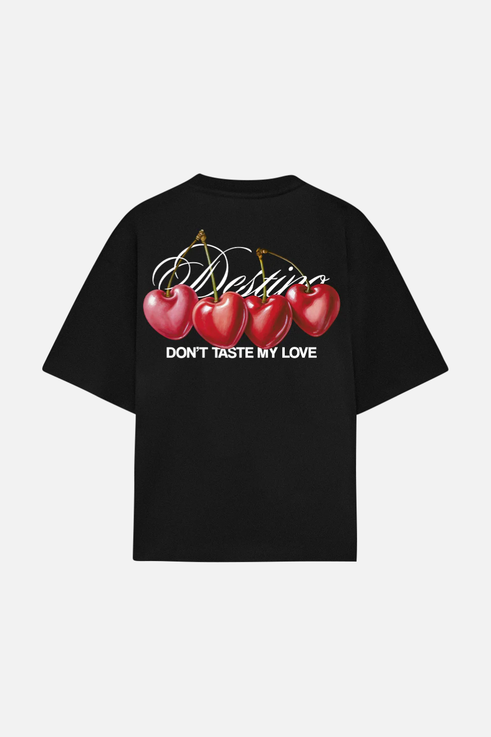 Cherry Tee Black