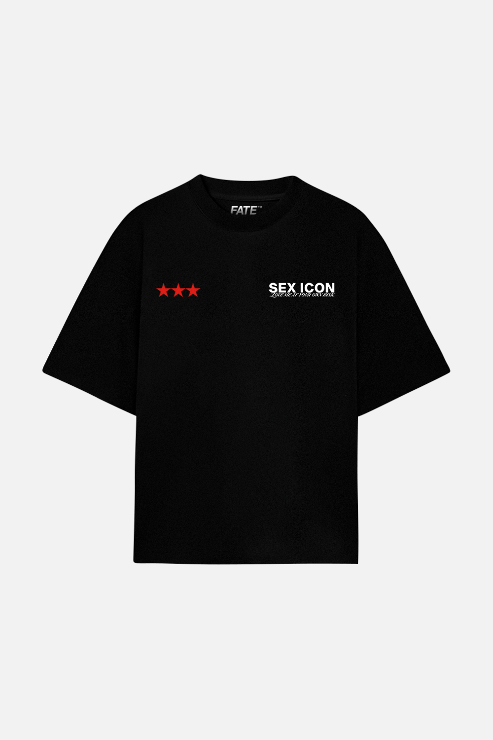 Love Me At Your Own Risk Tee Black