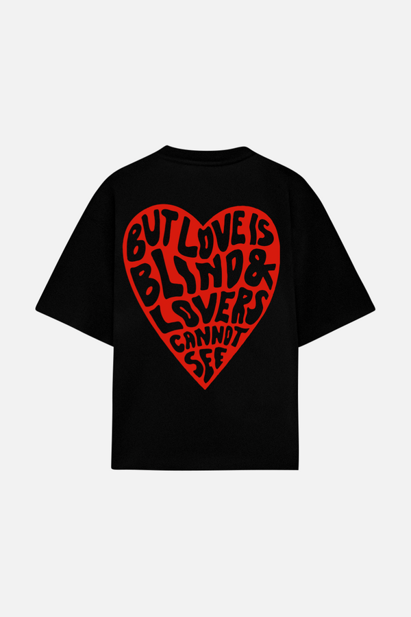 Love Is Blind Tee Black