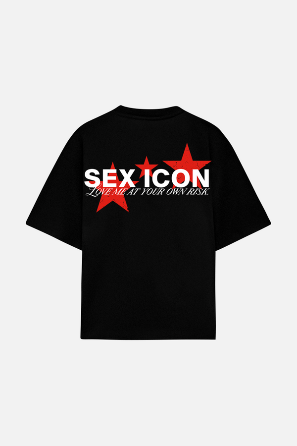 Love Me At Your Own Risk Tee Black