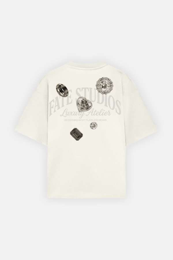 Sepia Gems Tee Ivory
