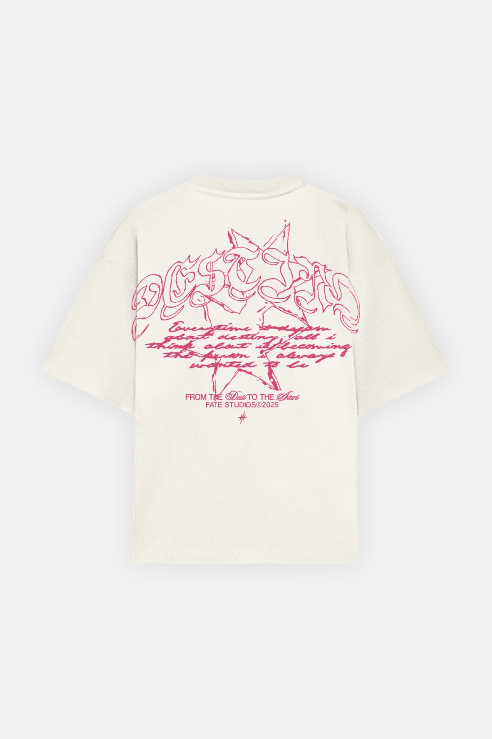 Gothic Sparks Tee Ivory