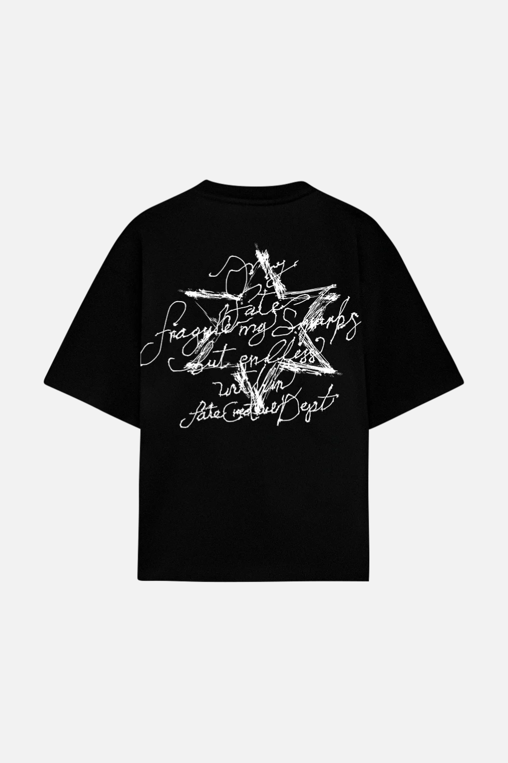 Fragile My Sparks Tee Black