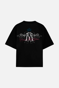 Maison Wings Tee Black