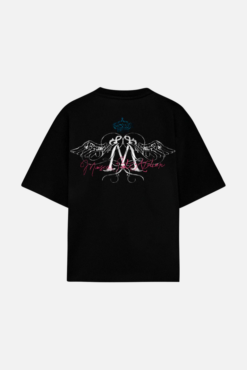 Maison Wings Tee Black