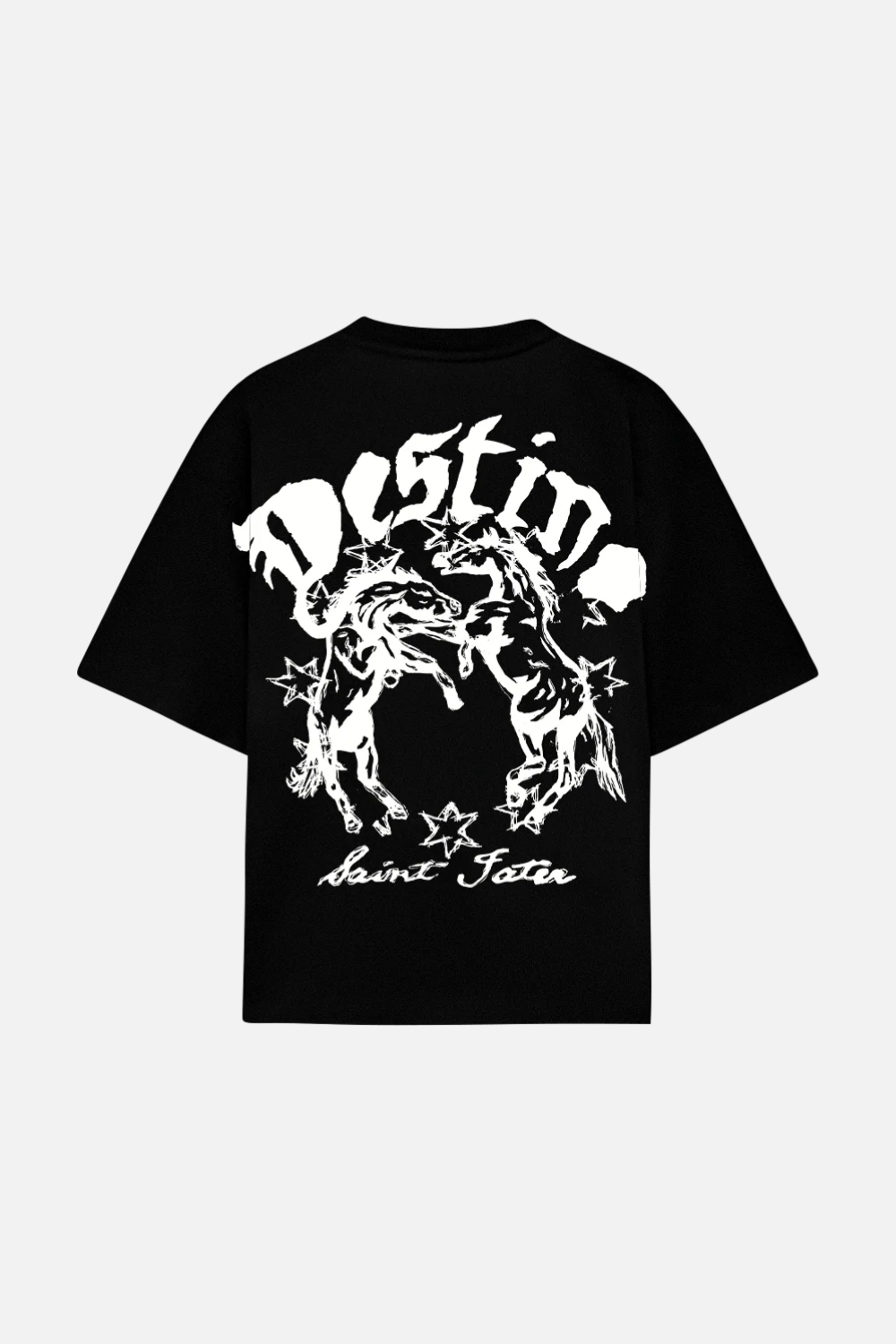 Saint Horses Tee Black
