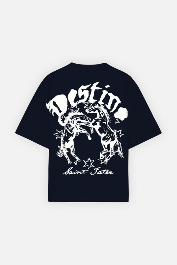 Saint Horses Tee Navy Blue