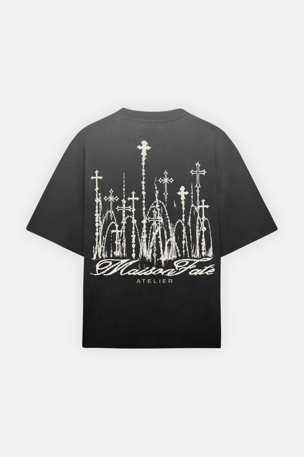 Cathedral Tee Faded Black