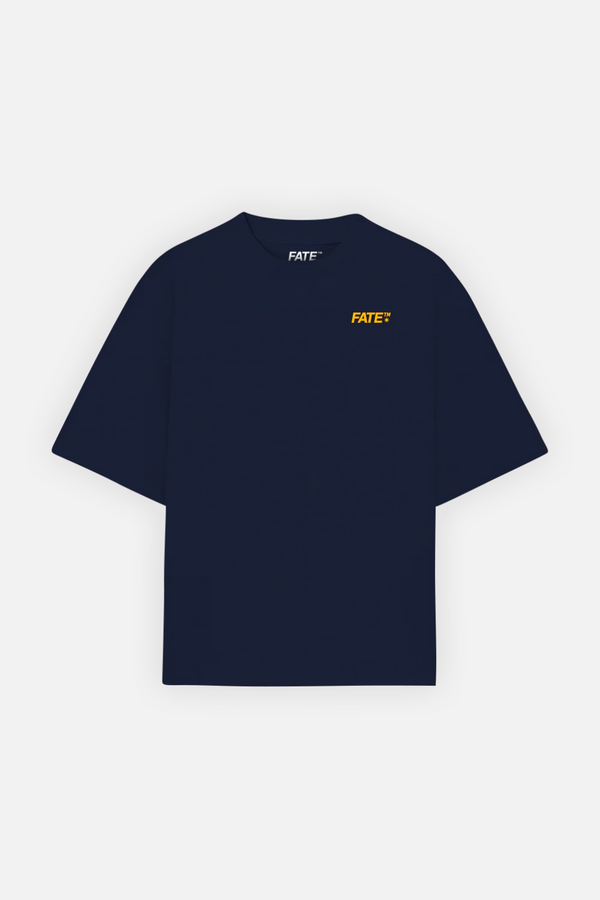 Please Remove Tee Navy Blue