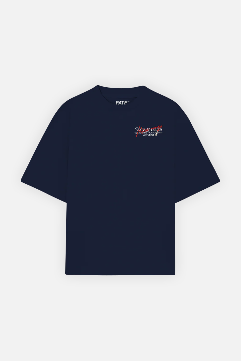 Kiss Me Tee Navy Blue