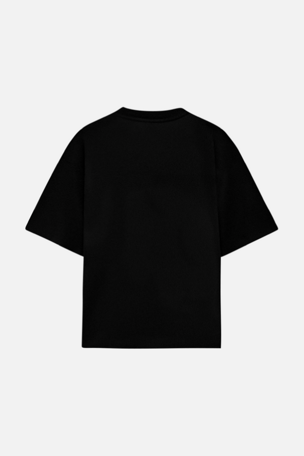 Boxy Tee Black 250 GSM