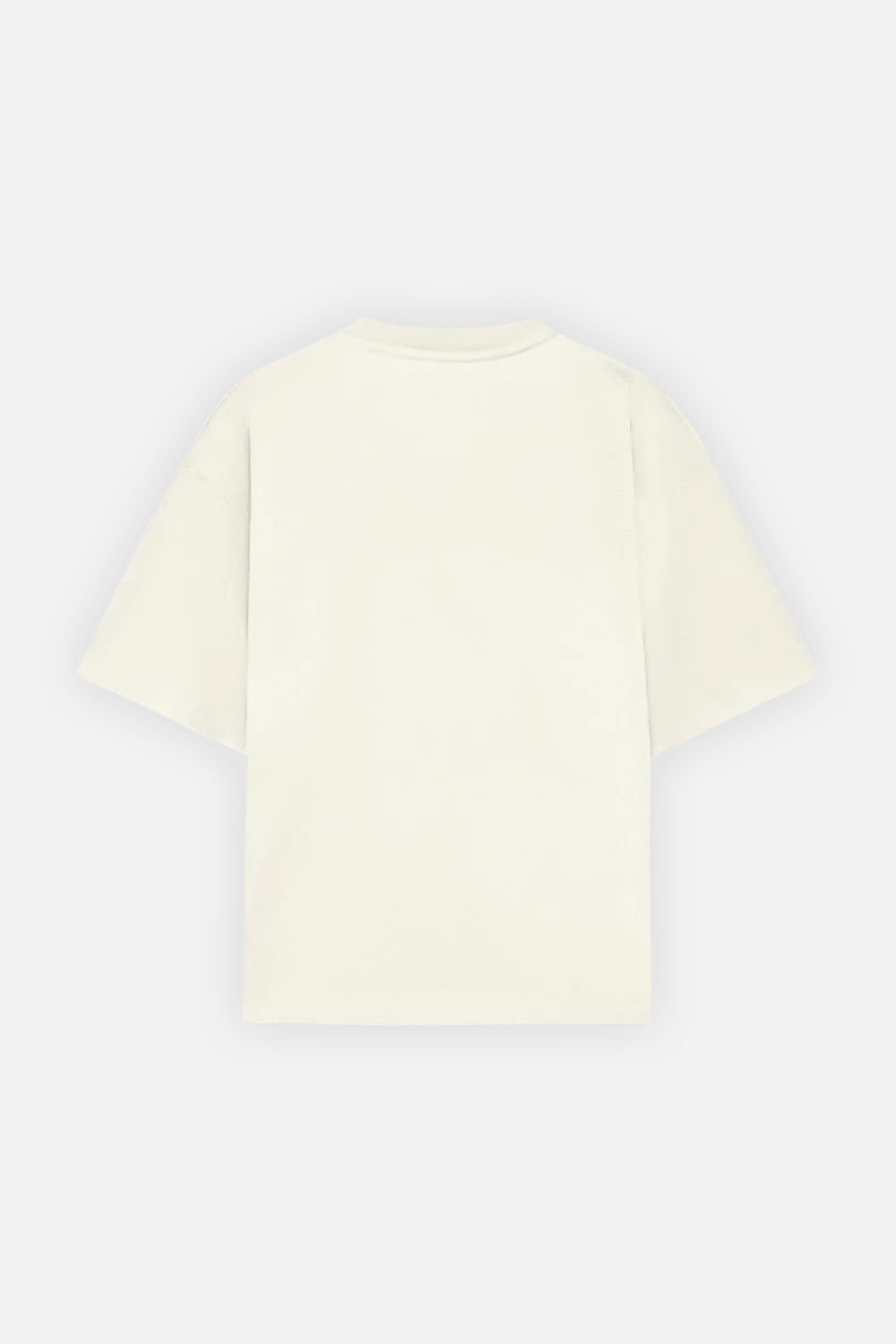 Boxy Tee Ivory 250 GSM