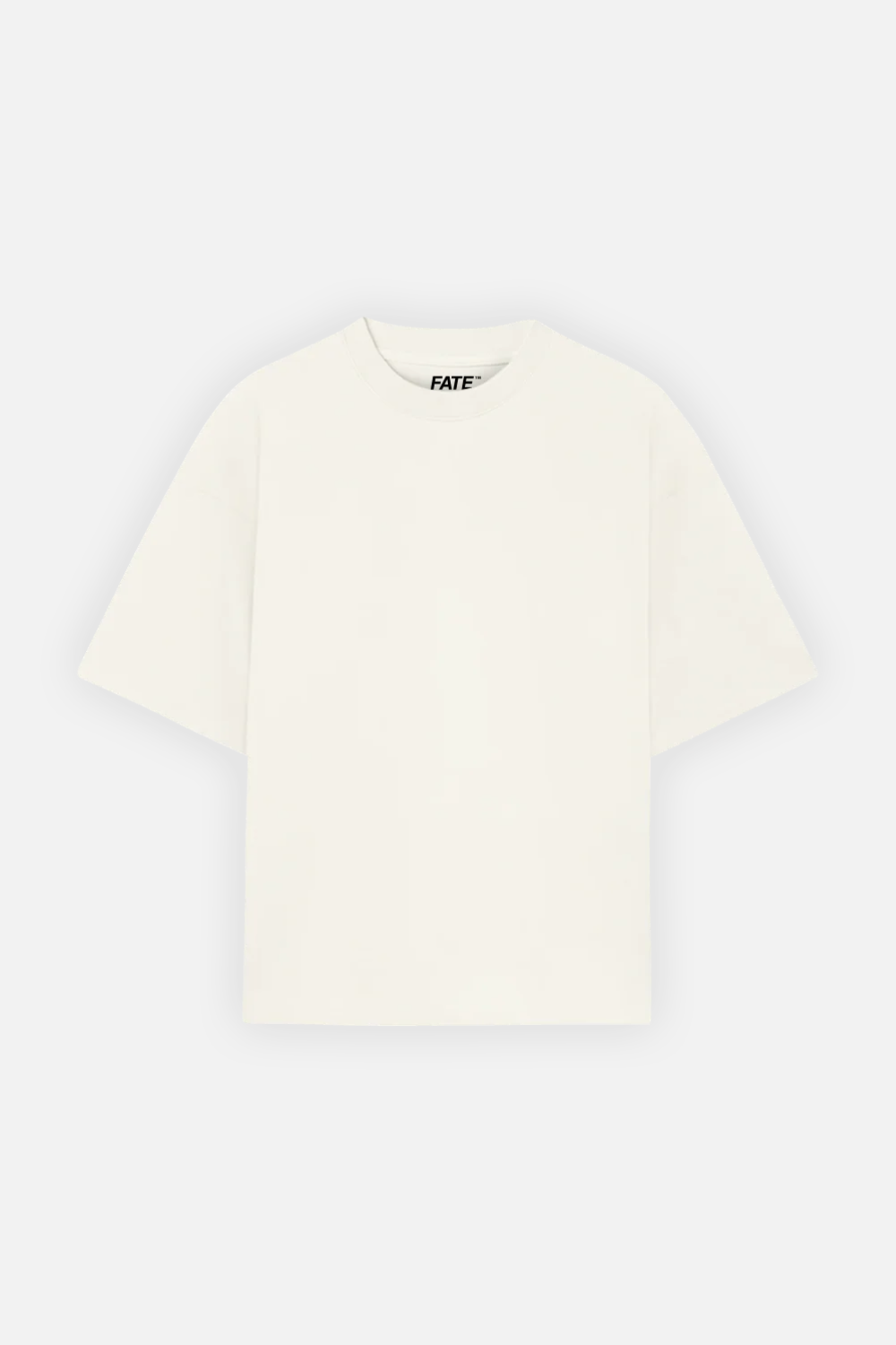 Boxy Tee Ivory 250 GSM