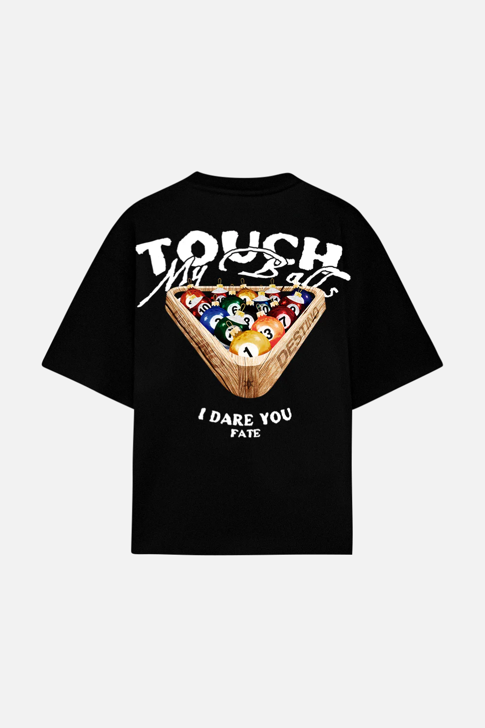 Touch My B*lls Tee Black