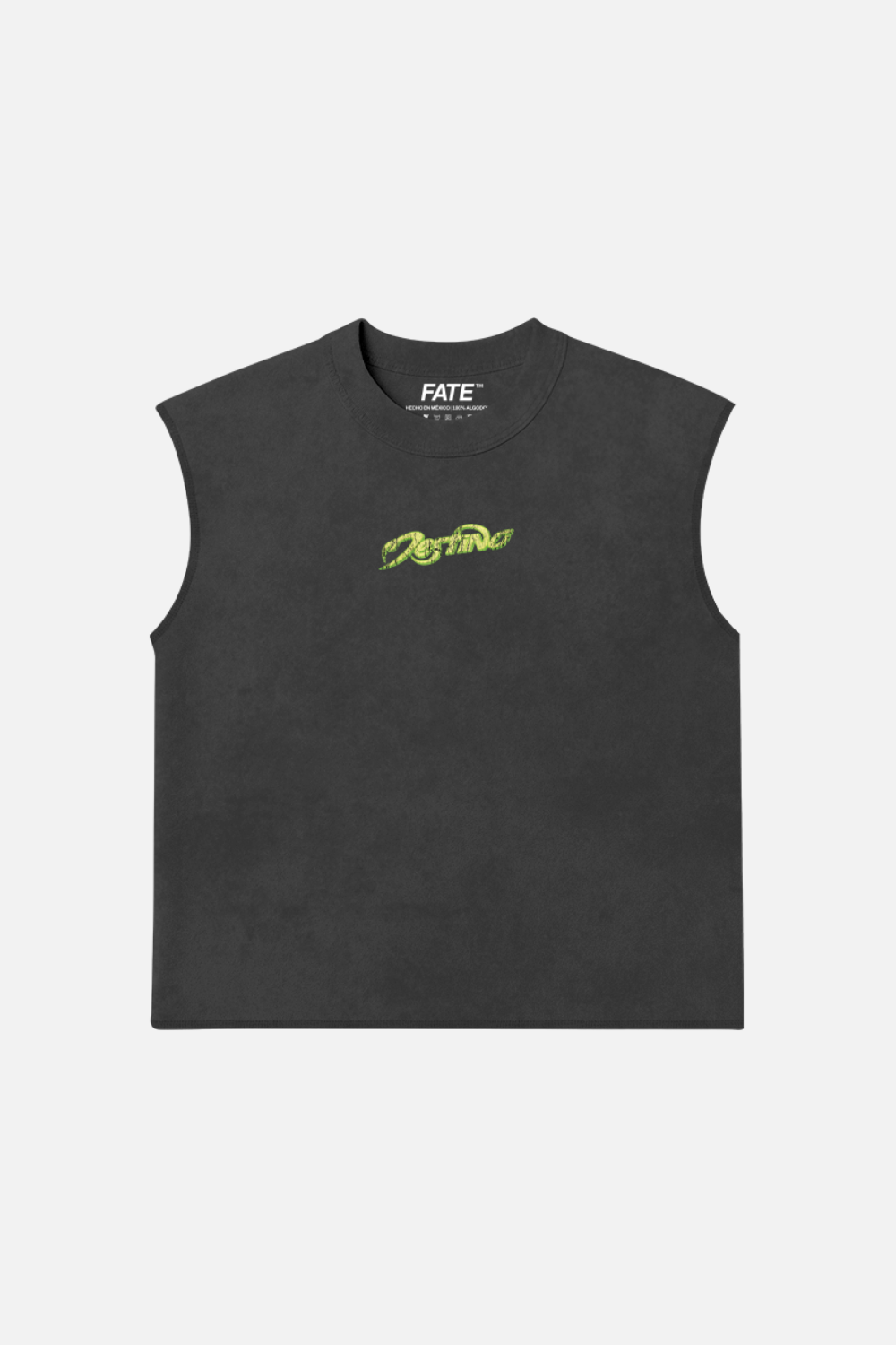 Driven by Passion Tank Top Washed Grey