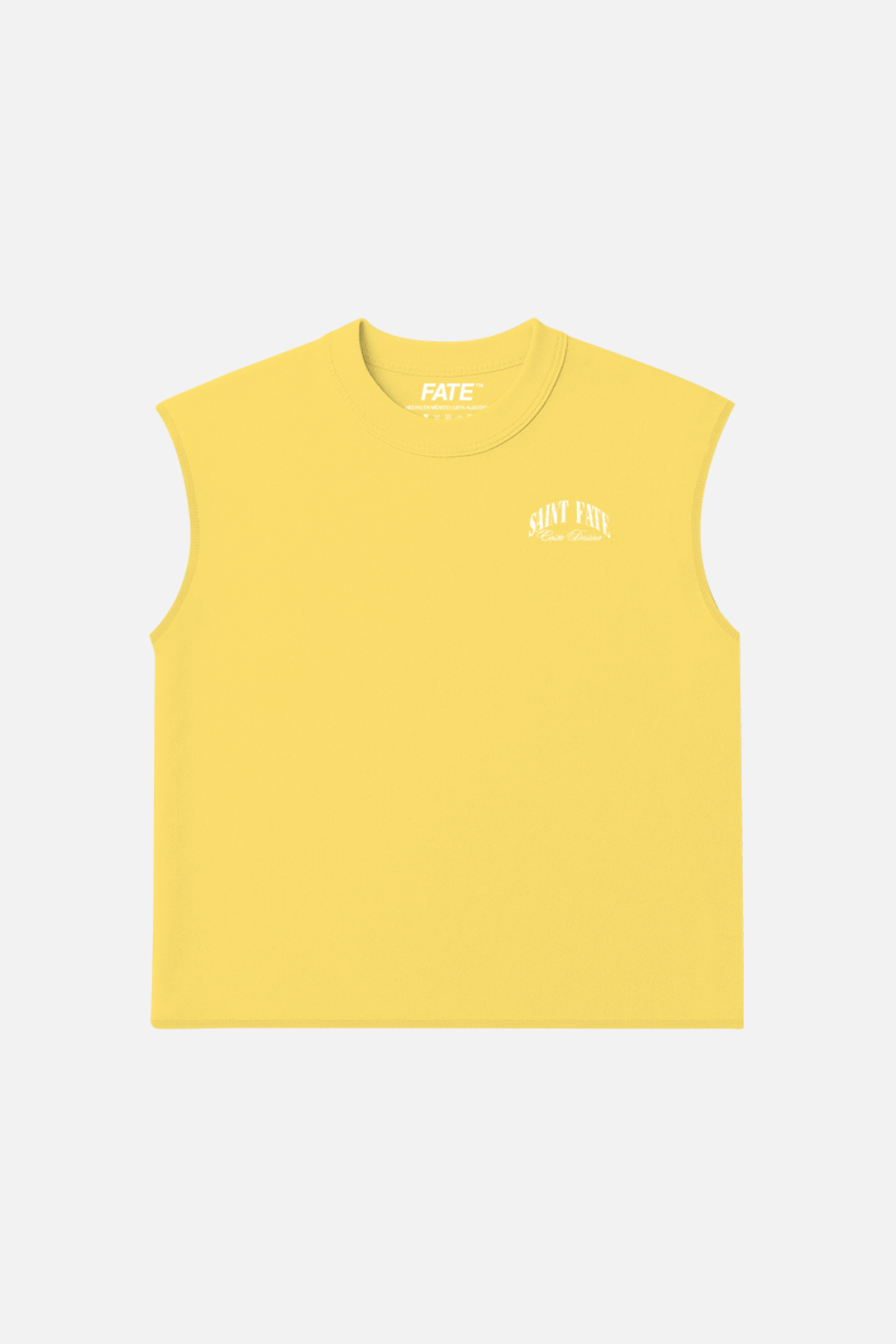Drunk Frogs Tank Top Canary Yellow