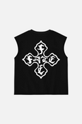 Cross Of Fate Tank Top Black