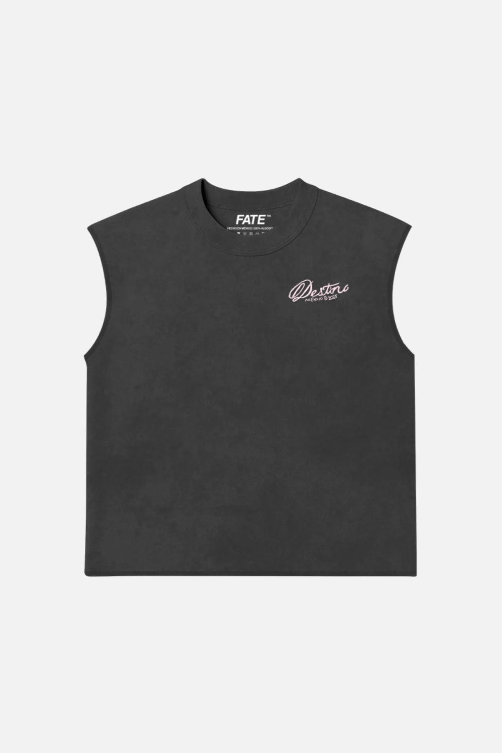 Shut Up Cowboy Tank Top Washed Grey