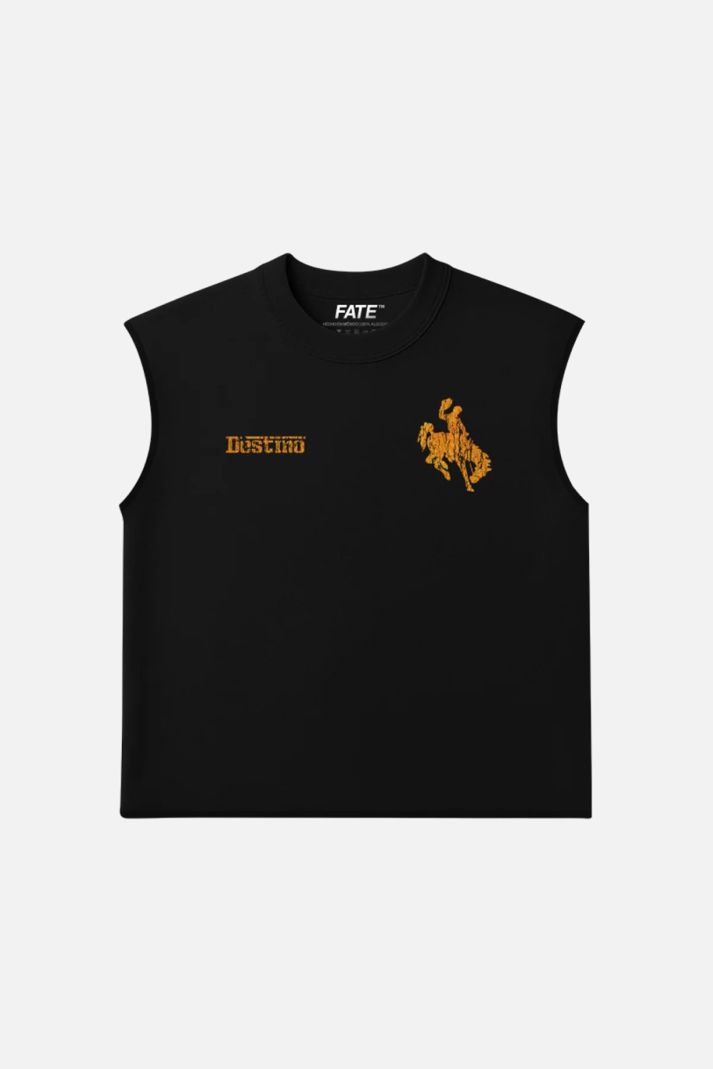 Racing Cowboy Tank Top Black