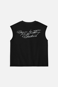 Fear of Nothing Tank Top Black