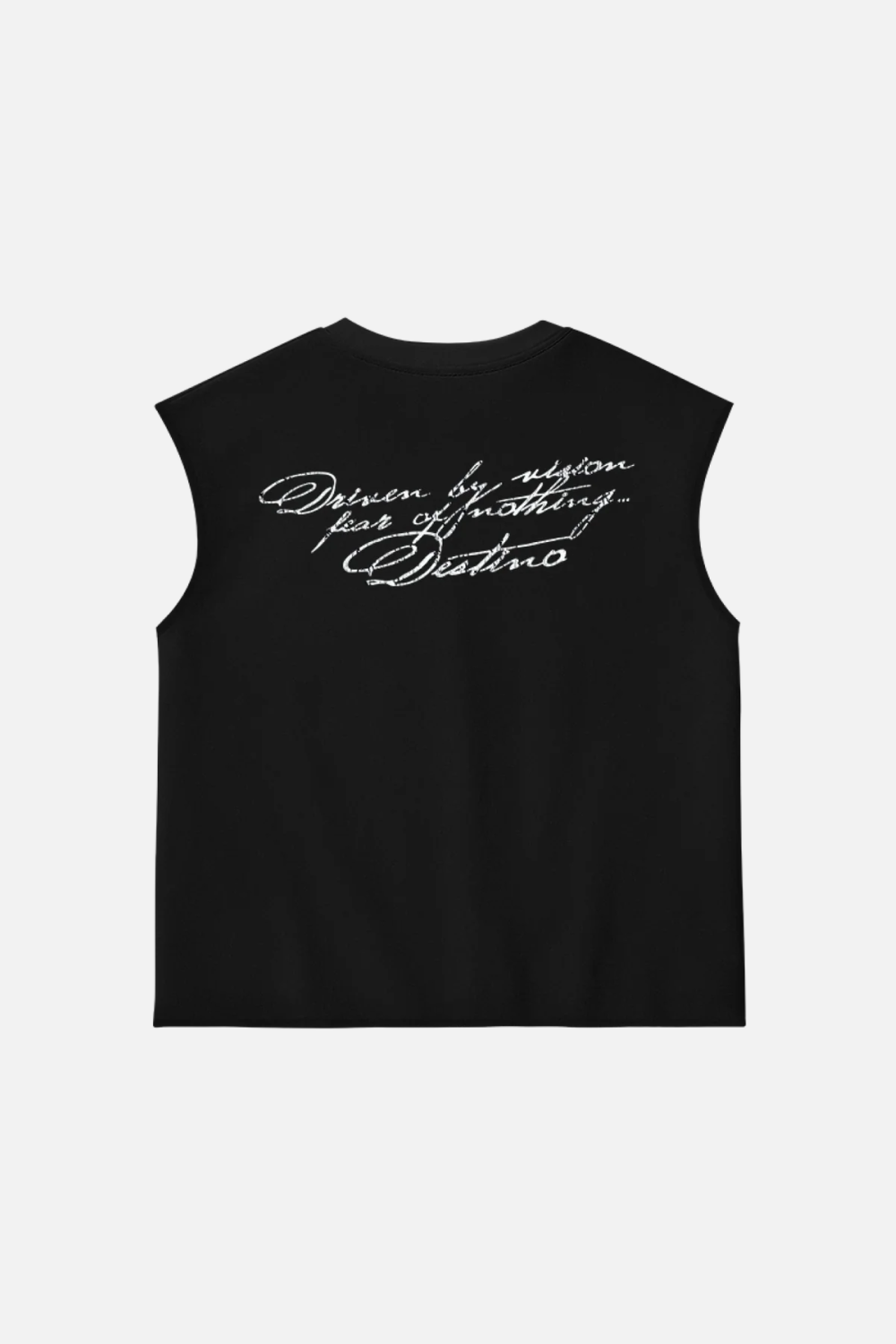 Fear of Nothing Tank Top Black