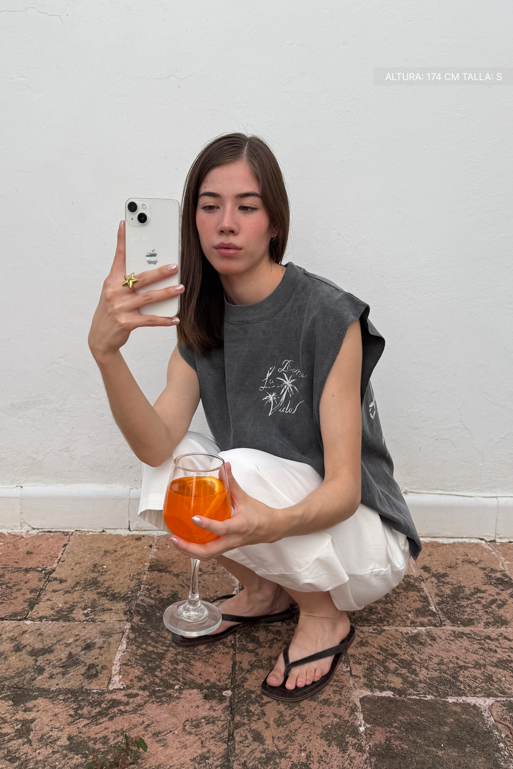 La Buena Vida Tank Top Washed