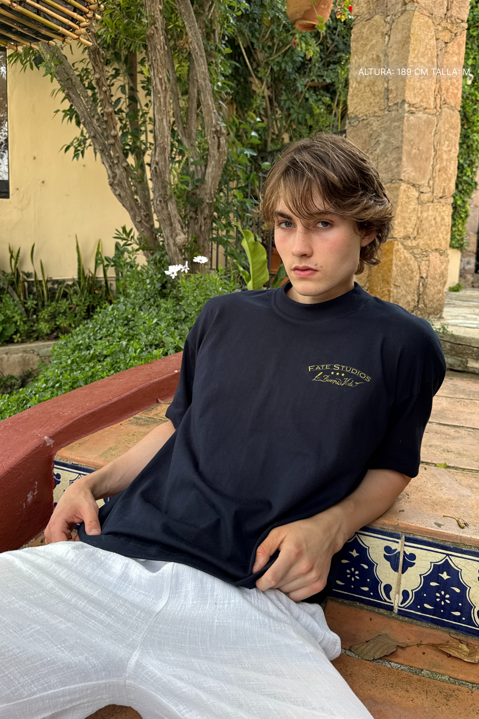 Sail Away Tee Navy Blue