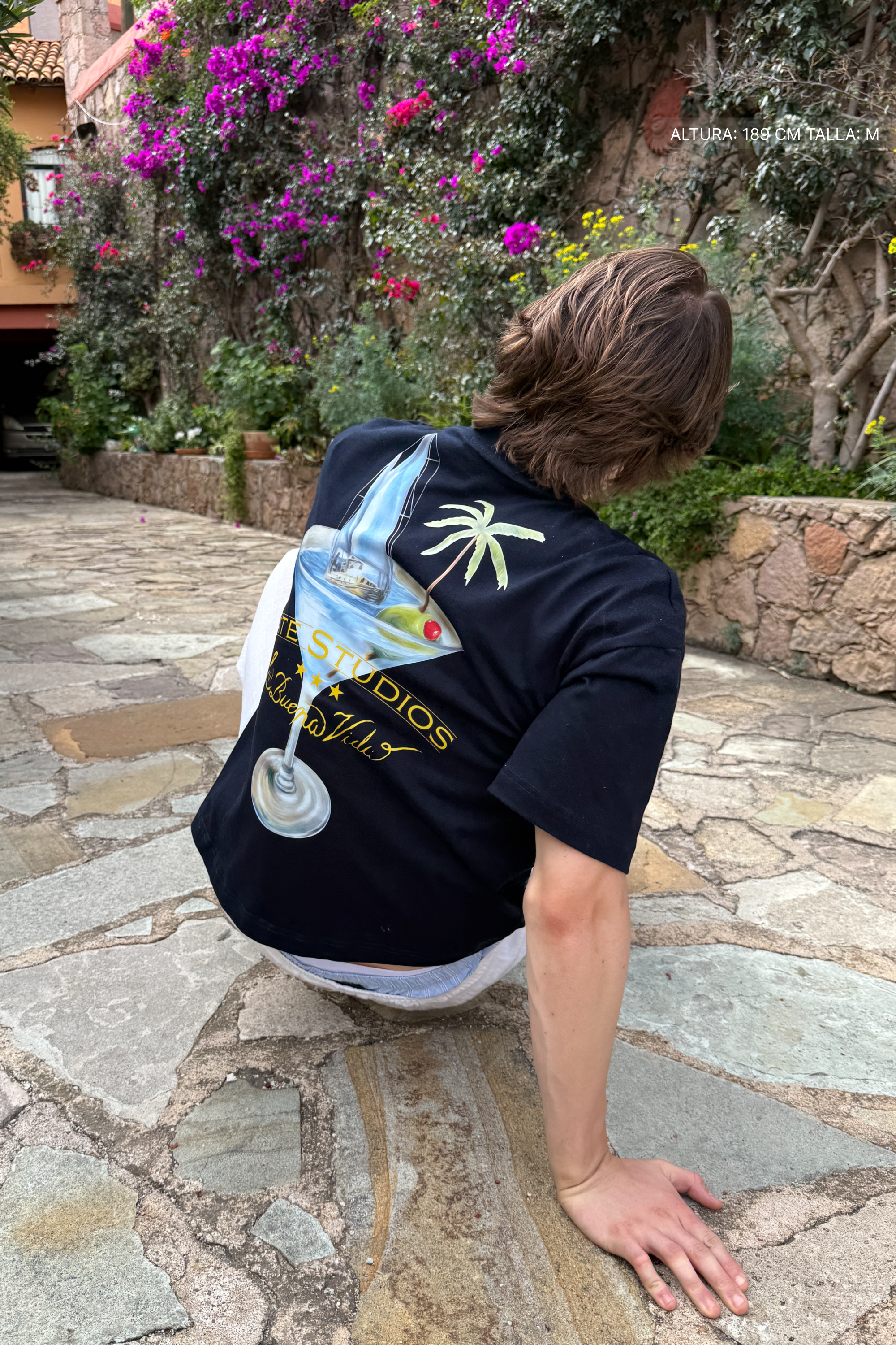 Sail Away Tee Navy Blue