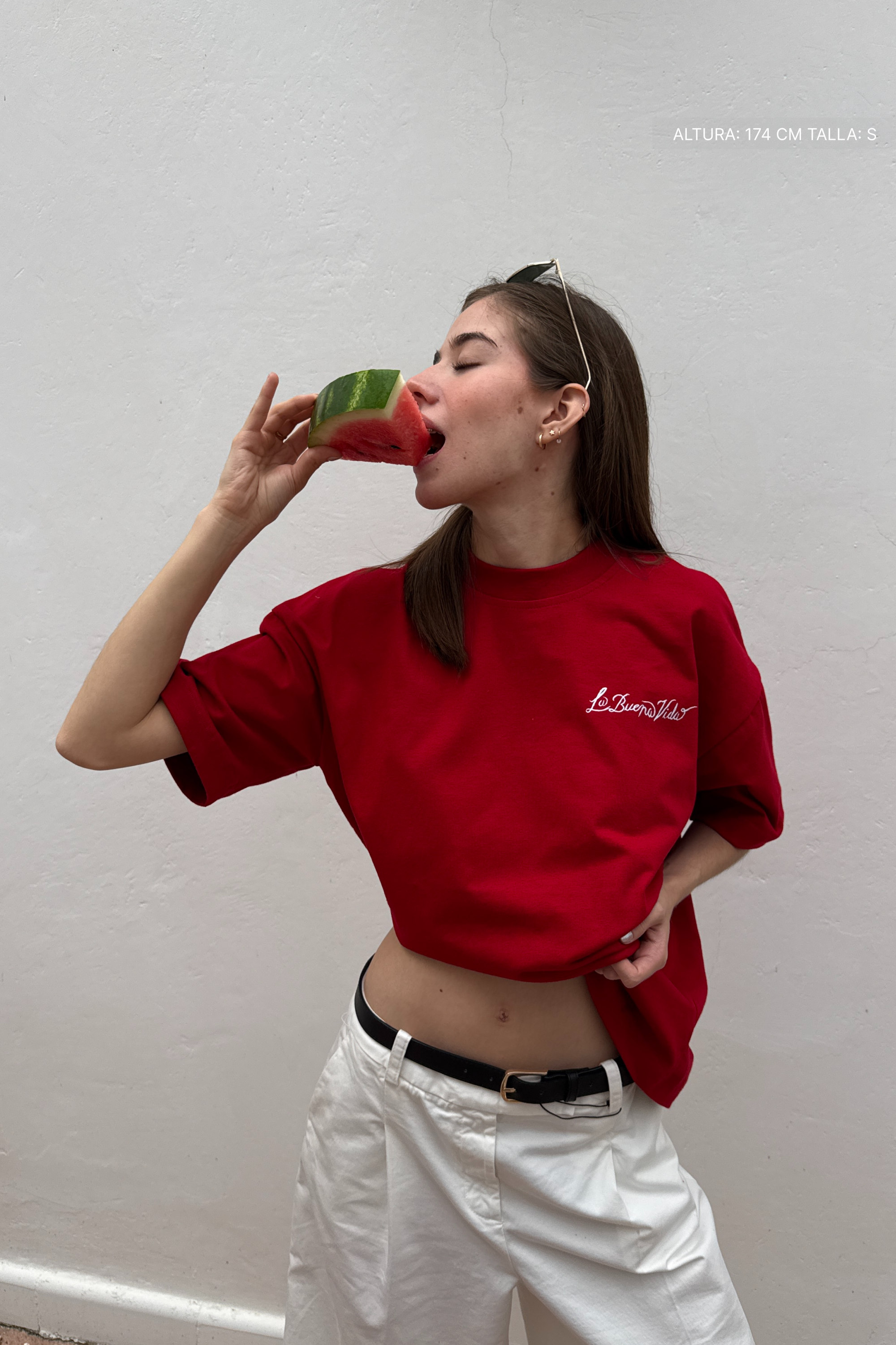 Jet Set Tee Red