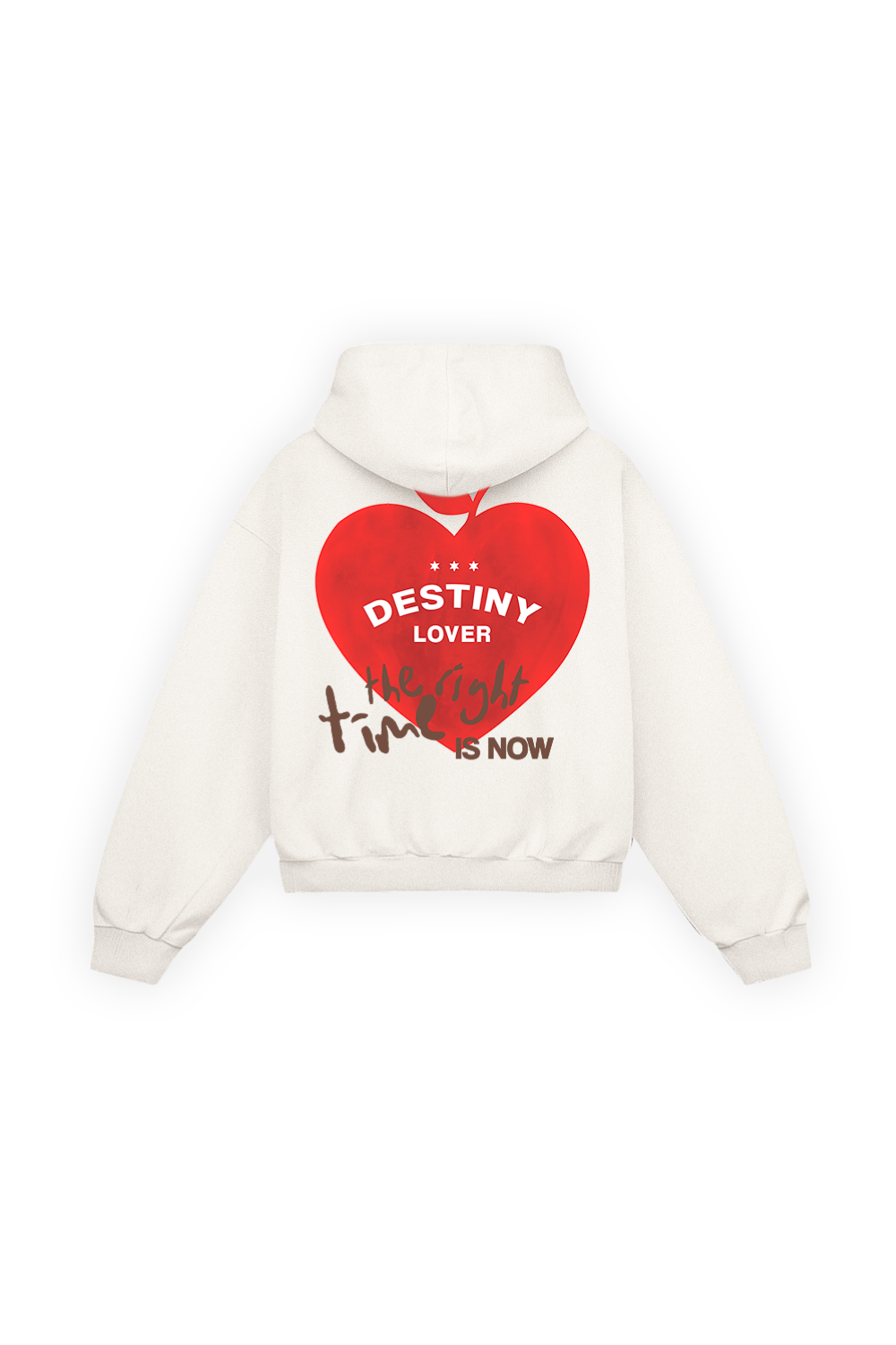 The Right Time Hoodie Ivory