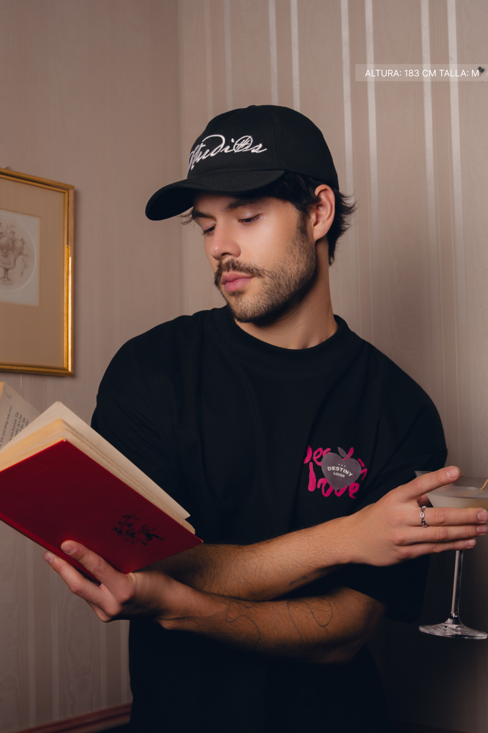 The Right Time Tee Black