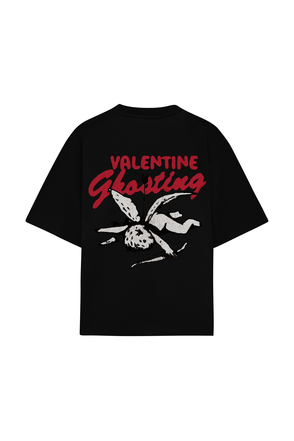 Valentine Ghosting Tee Black