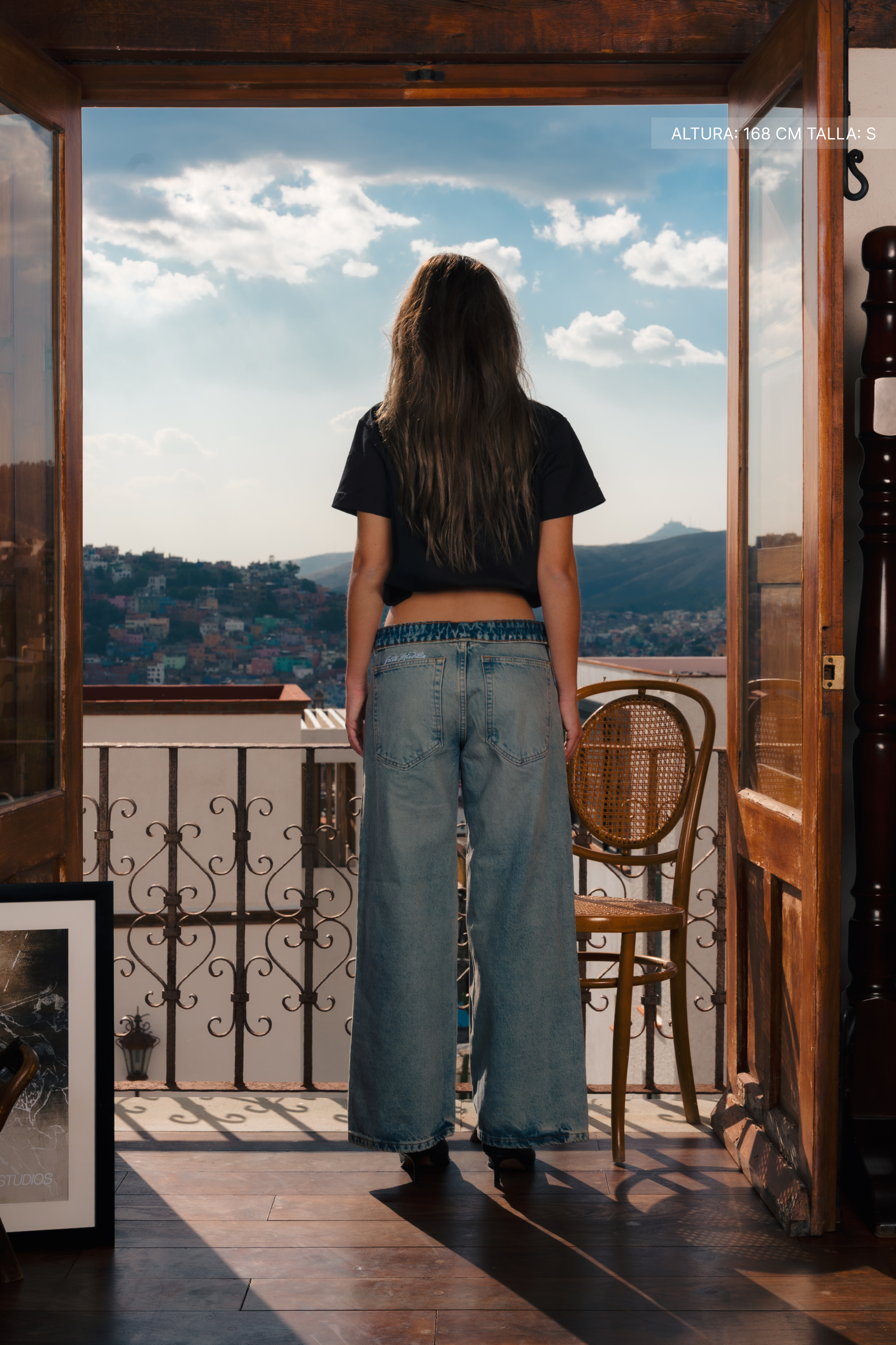 Fate is for Lovers Crop Tee Black