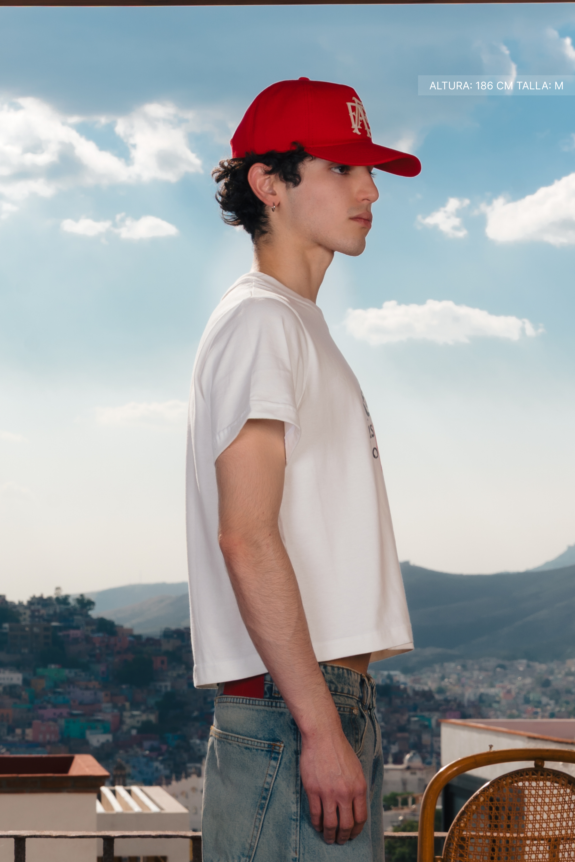 Fate is for Lovers Crop Tee Ivory