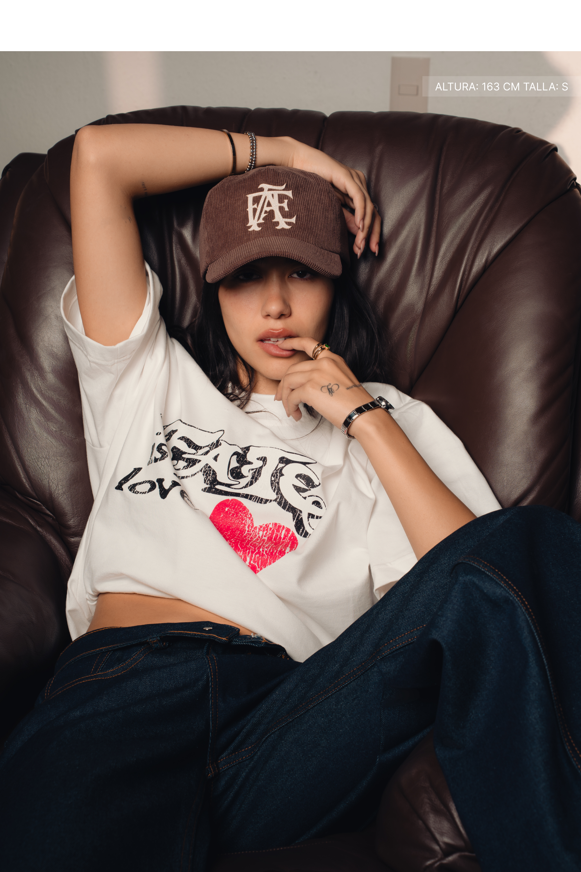 Fate is for Lovers Tee Ivory