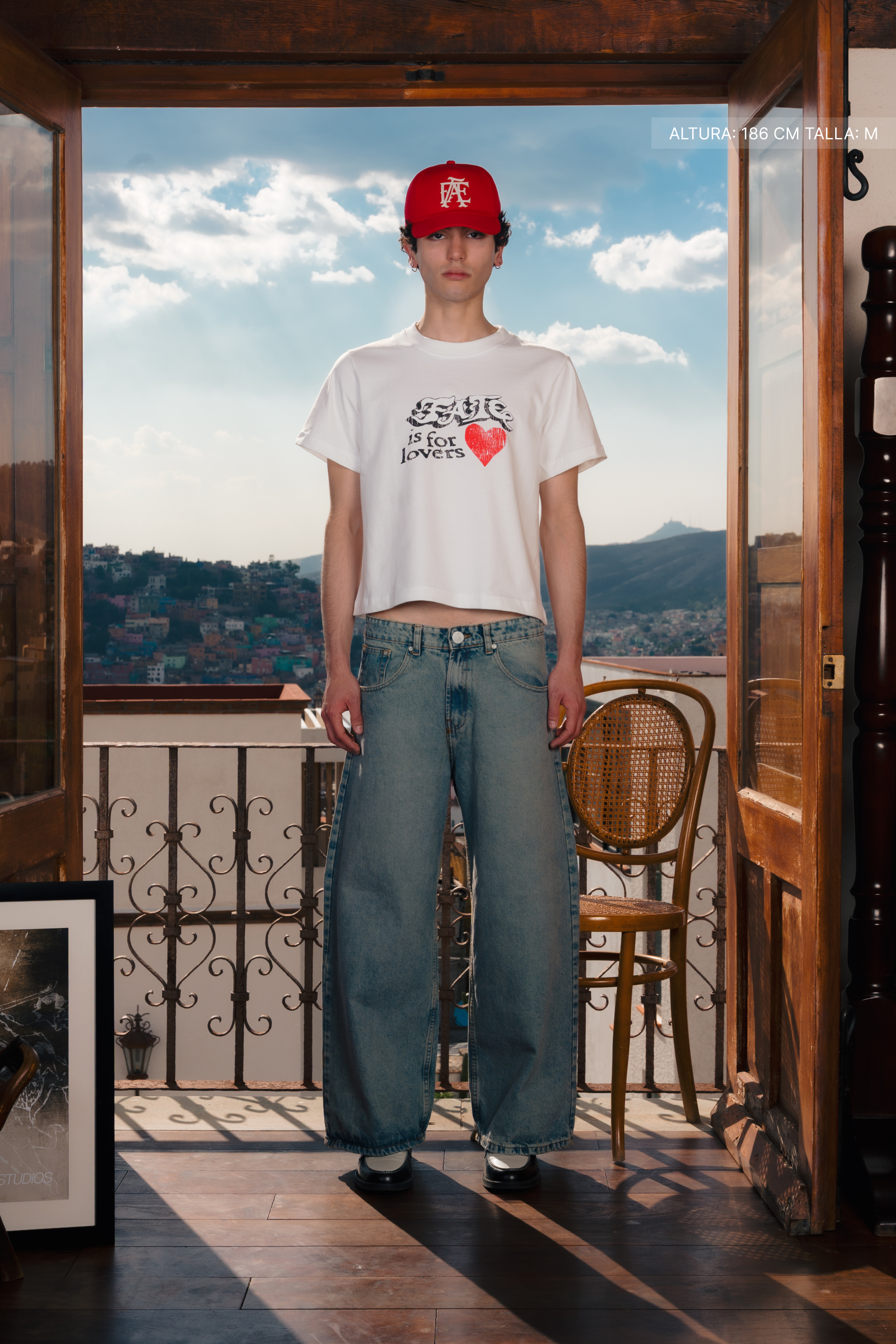 Fate is for Lovers Crop Tee Ivory