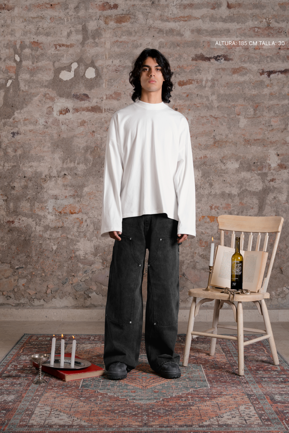 WB Jeans Carpenter Black Stone