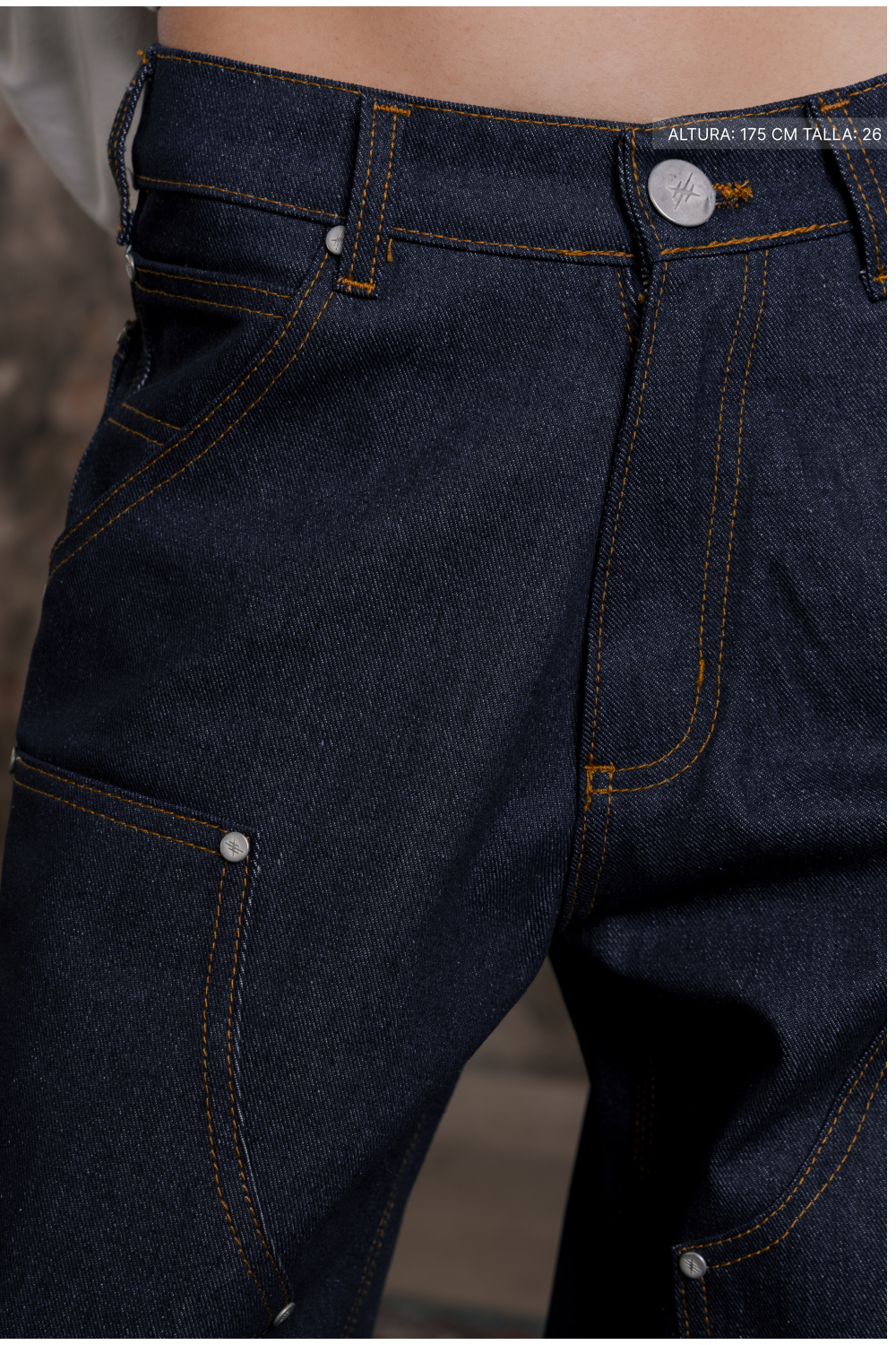 WB Jeans Carpenter Raw Blue