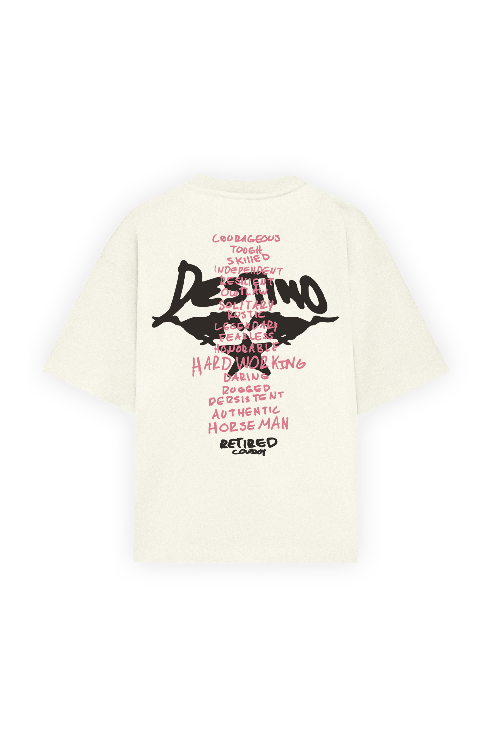 Authentic Cowboy Tee Ivory