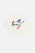Watercolor Signature Polo Ivory