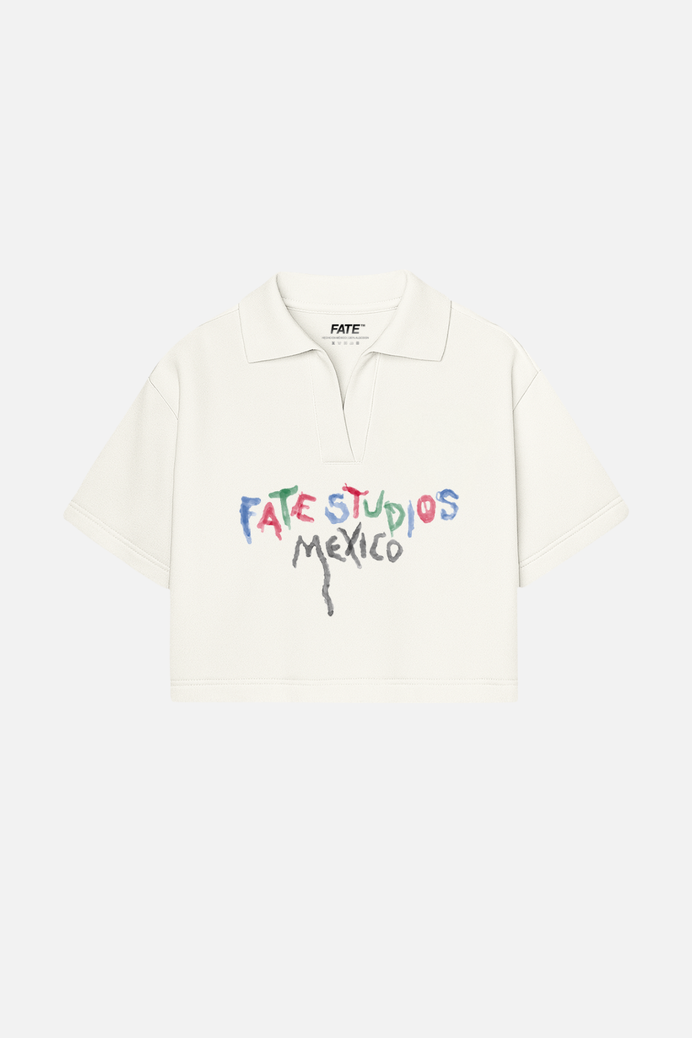 Watercolor Signature Polo Ivory