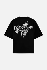 Watercolor Signature  Studios Tee Black
