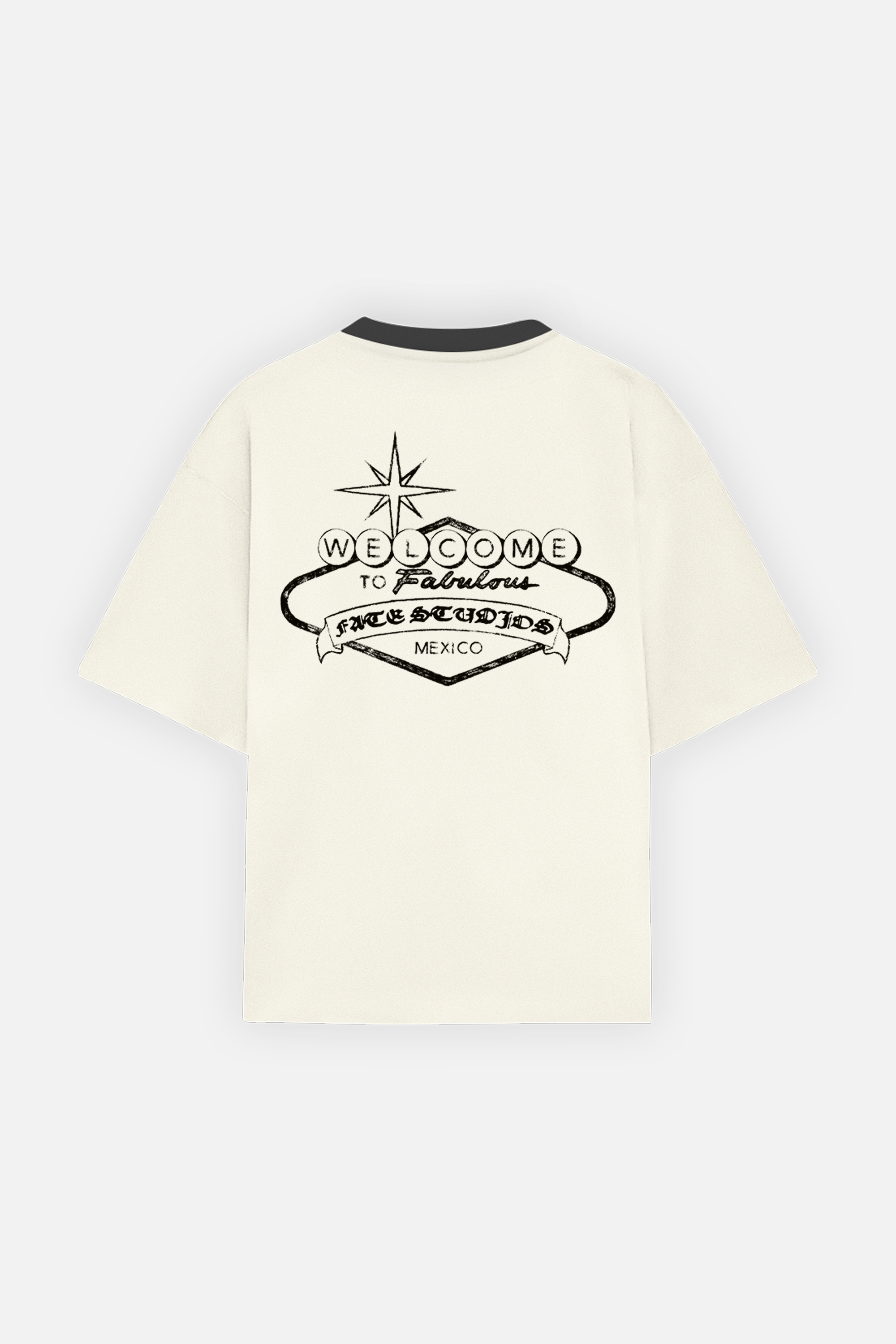 Welcome To Fate Studios Tee Ivory