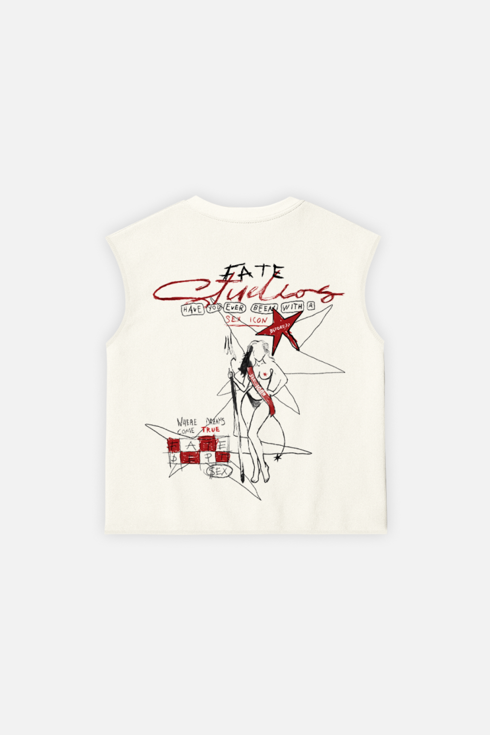 Where Dreams Come True Tank Top Ivory