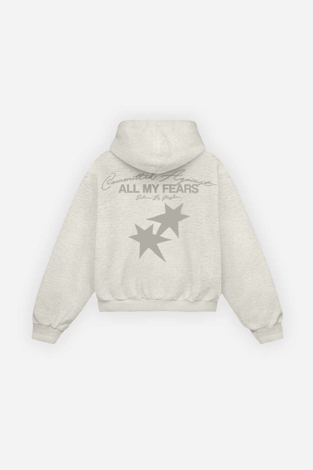 All My Fears Hoodie Jasper Champagne — Espalda