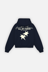 All My Fears Hoodie Midnight Blue