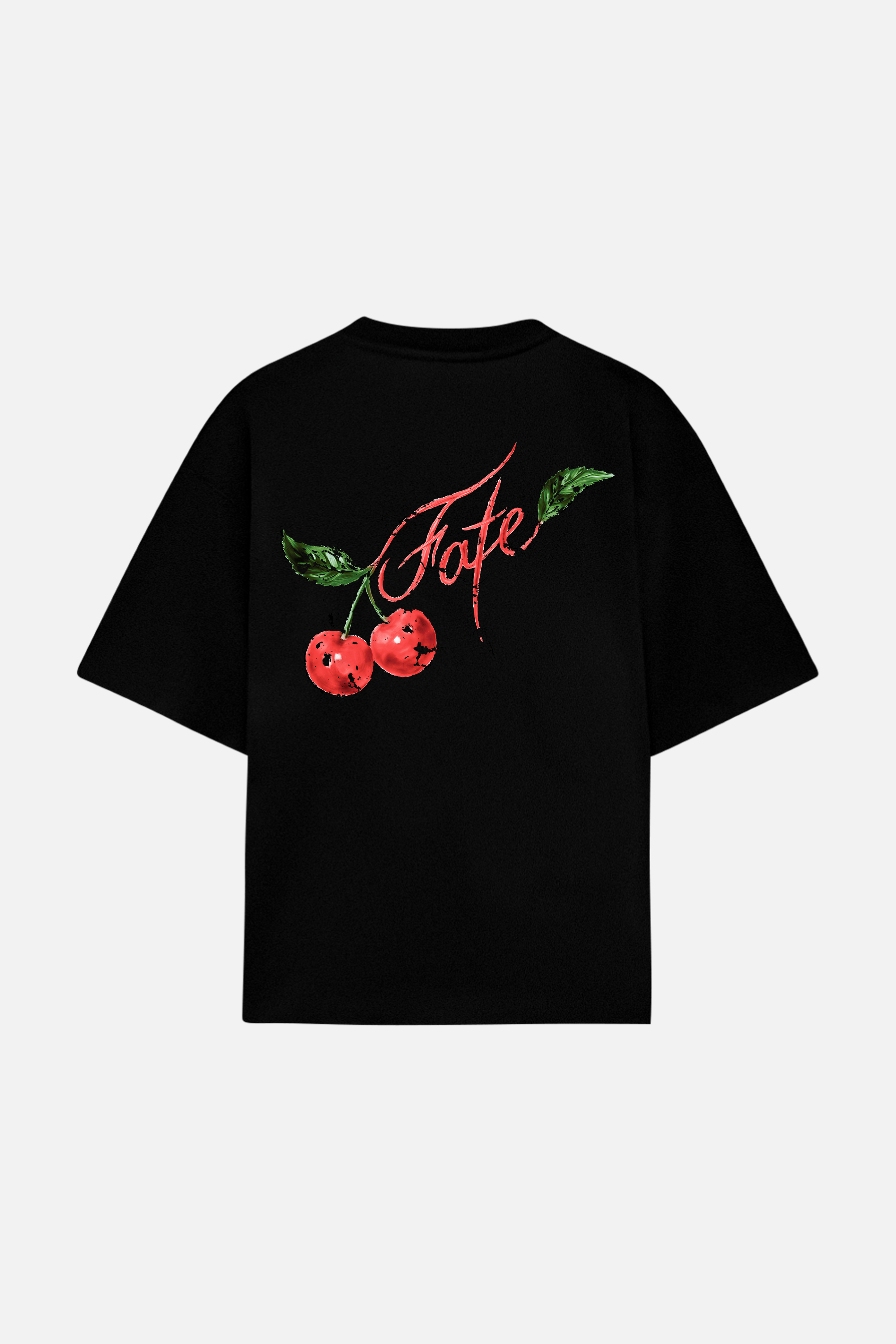 Sweet Cherry Tee Black — Back