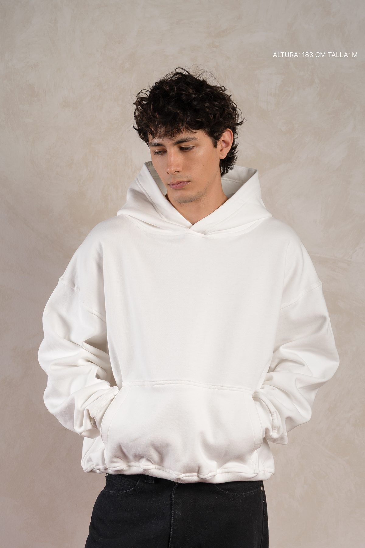 Basic Hoodie Ivory — foto 6