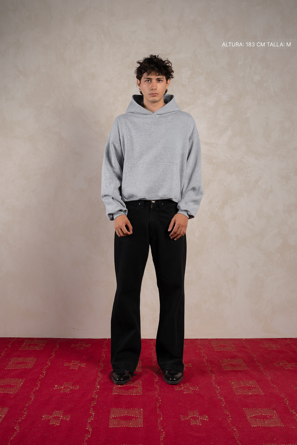 Basic Hoodie Oxford Grey — foto 2