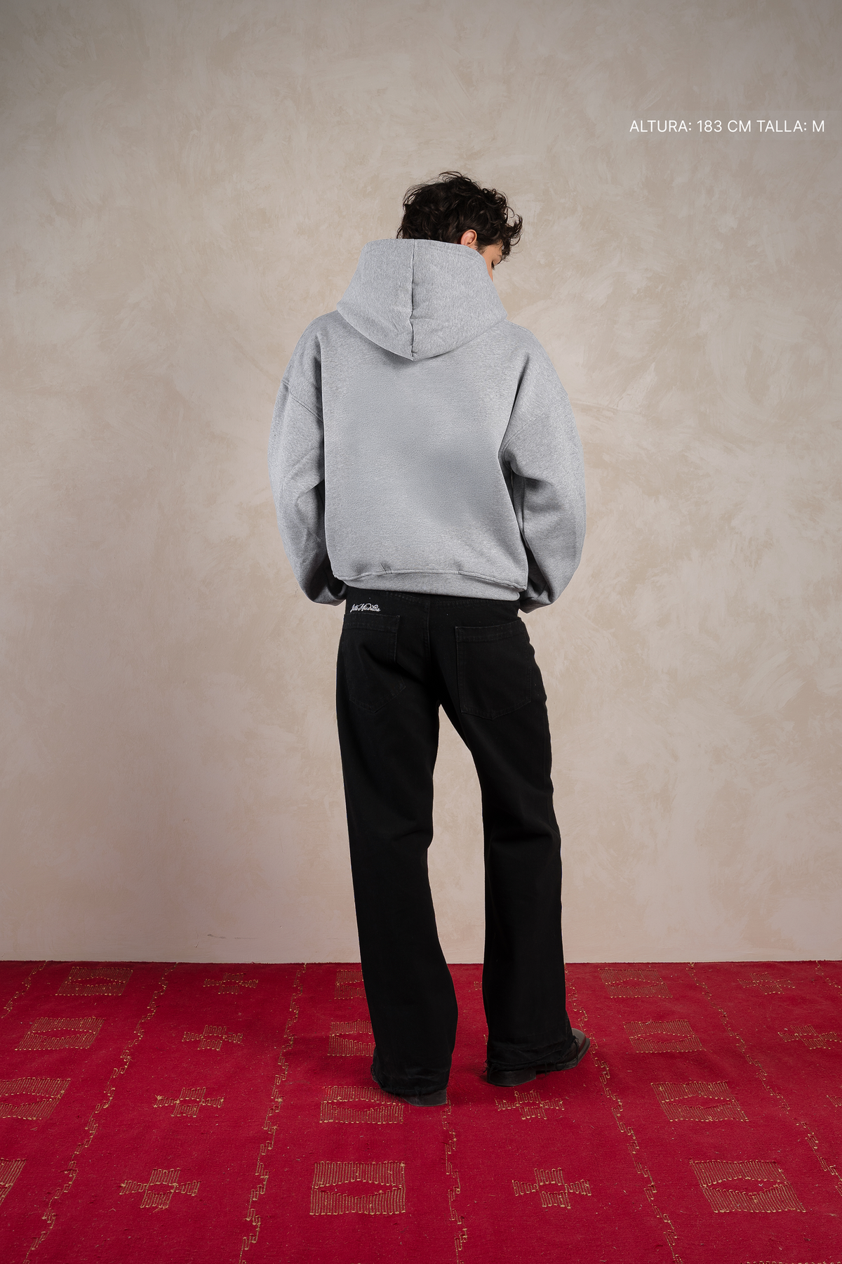 Basic Hoodie Oxford Grey — foto 4